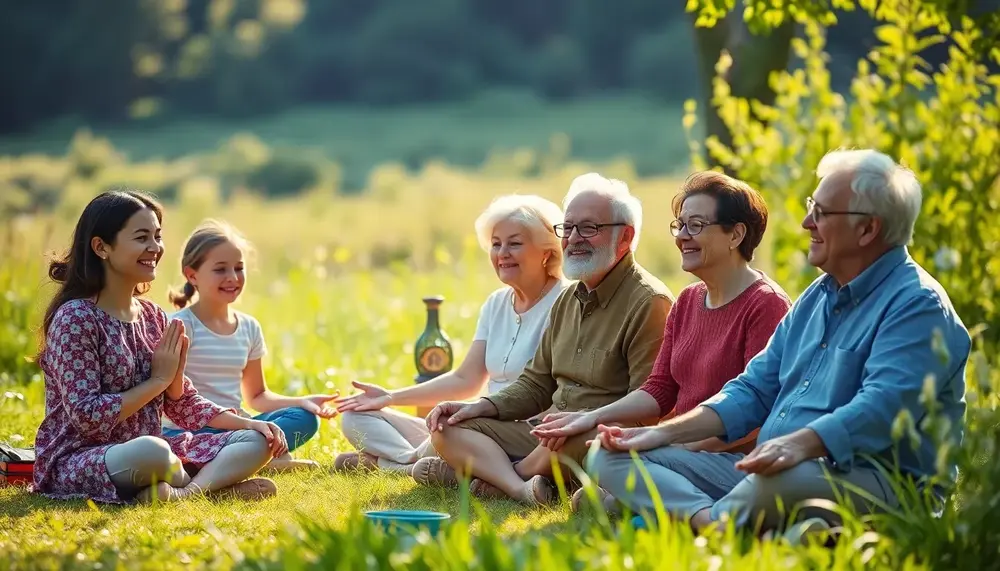 Achtsamkeit verbindet Generationen: Wie das Projekt „Regenbogenland“ Leben verändert